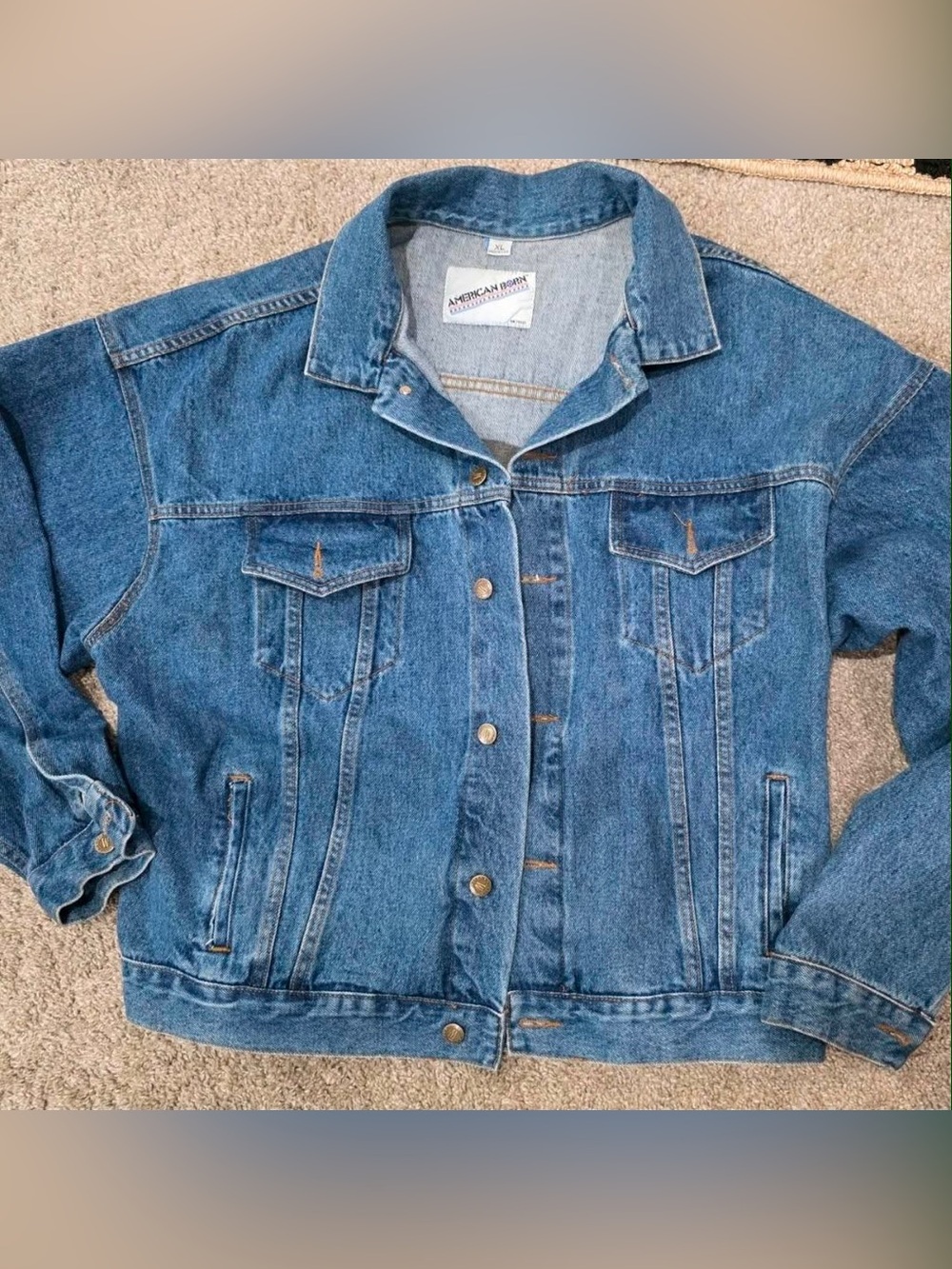 Classic Blue Denim Jacket for Men